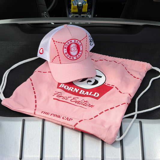 Casquette Born bald et sac Born Bald face avant 